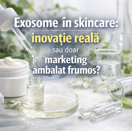 Exosome în skincare: inovație reală sau doar marketing ambalat frumos?