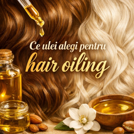 Ce ulei alegi pentru hair oiling în funcție de tipul tău de păr Ce ulei alegi pentru hair oiling în funcție de tipul tău de păr