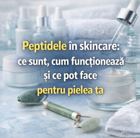 Peptidele în skincare: ce sunt, cum funcționează și ce pot face pentru pielea ta