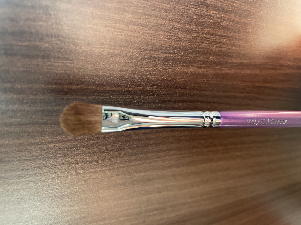 Poza reala Pensula Profesionala Machiaj Boys`n Berries Flat Shader