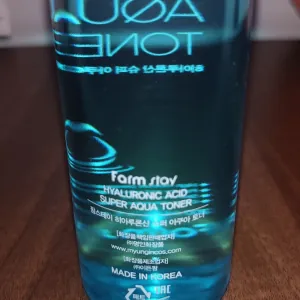 Poza reala Lotiune Tonica Hidratanta cu Acid Hialuronic Farmstay Super Aqua Toner