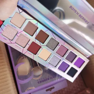 Poza reala Paleta Farduri Boys`n Berries 14K Pro Eyeshadow Palette Crushed Berries