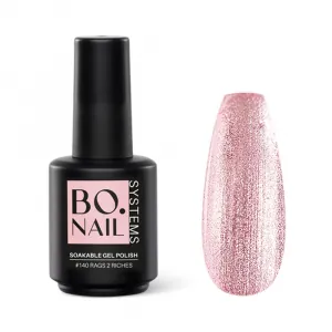 Oja Semipermanenta BO.NAIL Soakable Gel Polish #140 Rags 2 Riches