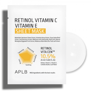 Masca cu Retinol APLB Vitamin C Vitamin E Sheet Mask