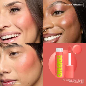 Fard de Obraz Lichid NYX Professional Makeup Fat Cheeks Juicy Liquid Blush 01 Papaya Plump