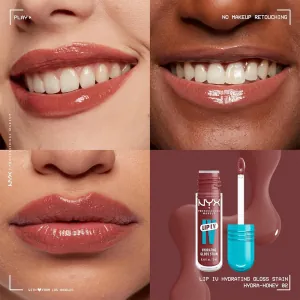 Luciu Tint de Buze NYX Professional Makeup I.V. Lip Gloss Stain Hydra Honey