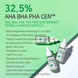 Ser calmant si exfoliant APLB Aha Bha Pha Centella Ampoule Serum