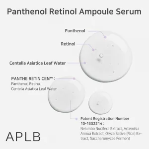 Ser de fata APLB Phantenol Retinol Ampoule Serum