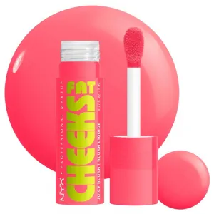 Fard de Obraz Lichid NYX Professional Makeup Fat Cheeks Juicy Liquid Blush 03 Guava Gush