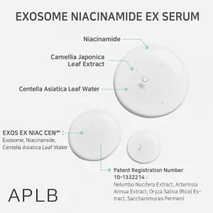 Ser facial APLB Exosome Niacinamide Ex Serum