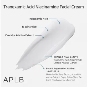 Crema pete post-acneice APLB Tranexamic Acid Niacinamide Facial Cream