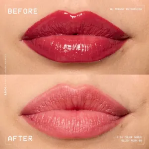 Luciu Tint de Buze NYX Professional Makeup I.V. Lip Gloss Stain Blush Rush