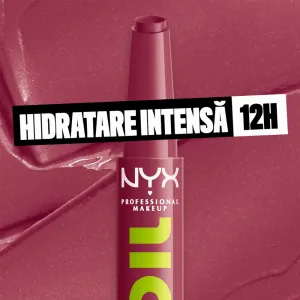 Luciu de buze NYX Professional Makeup Fat Oil Slick Click 09 Thats Major