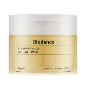 Dischete tonifiante cu niacinamidă Biodance Vita Niacinamide Gel Toner Pads