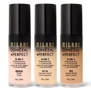 Fond de Ten Milani Conceal + Perfect 2 in 1 Foundation + Concealer