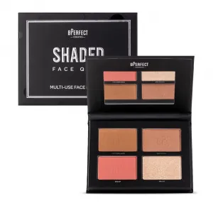 Paletă multifuncțională BPerfect Shaded Travel Face Quad