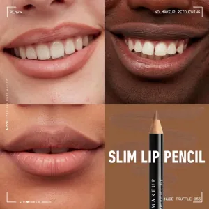 Creion buze NYX Professional Makeup Slim Lip Pencil Nude Truffle