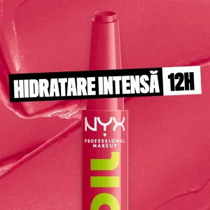 Luciu de buze NYX Professional Makeup Fat Oil Slick Click 10 Double Tap