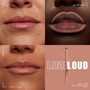 Creion buze NYX Professional Makeup Line Loud Lip Pencil Goal Crusher