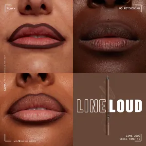 Creion buze NYX Professional Makeup Line Loud Lip Pencil Rebel Kind