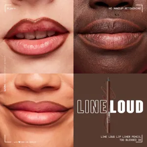 Creion buze NYX Professional Makeup Line Loud Lip Pencil Too Blessed