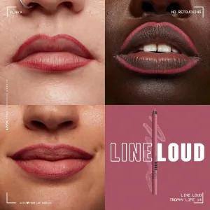 Creion buze NYX Professional Makeup Line Loud Lip Pencil Trophy Life