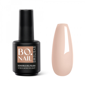 Oja Semipermanenta BO.NAIL Soakable Gel Polish #138 Almond Delight