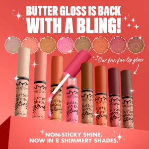 Luciu buze NYX Professional Makeup Butter Gloss Bling