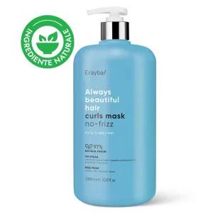 Masca Profesionala pentru Par Cret ERAYBA ABH Curls Mask No-frizz 1000 ml