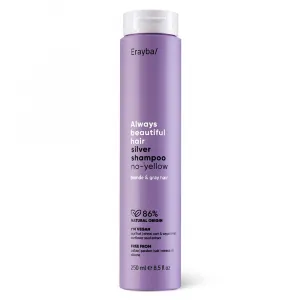 Șampon neutralizant pentru tonurile galbene din păr Erayba ABH Silver Shampoo No-Yellow 250 ml