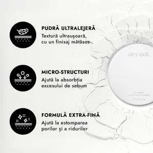 Pudra pulbere presata Missha Airy Pot