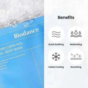 Mască Calmantă cu Ceramide Biodance Hydro Cera nol Real Deep Mask