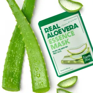 Masca Hidratanta & Calmanta cu Aloe Vera Farmstay Essence Mask