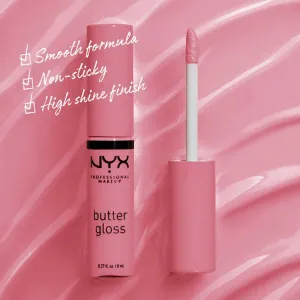 Luciu buze NYX Professional Makeup Butter Gloss Angel Food Cake