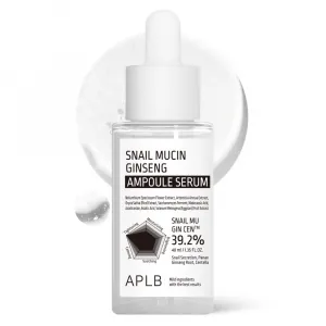 Ser revitalizant ten matur si tern APLB Snail Mucin Ginseng Ampoule Serum
