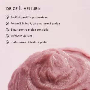 Balsam de curatare Arencia Fresh Rosehip Rice Mochi Cleanser