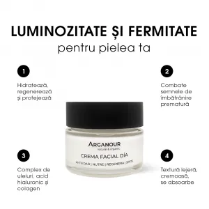 Crema de zi BIO Anti-Age SPF 15 Arganour Daily Face Cream