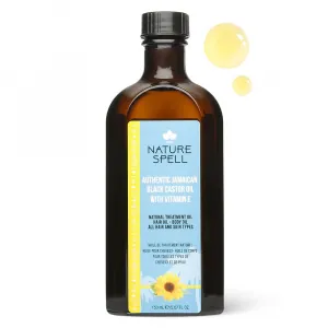 Ulei de Ricin Negru & Vitamina E Nature Spell Authentic Jamaican Black Castor Oil with Vitamin E