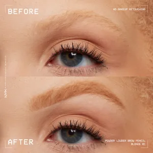Creion pentru Sprancene Nyx Professional Makeup Powder Louder Brow Pencil BLONDE