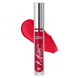 Ruj Lichid de Buze Boys`n Berries All Day Matte Red Sonja