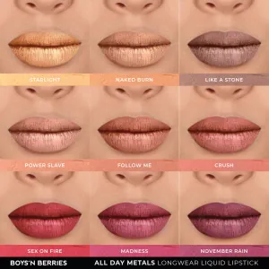 Ruj Lichid Metalic Boys`n Berries All Day Metals