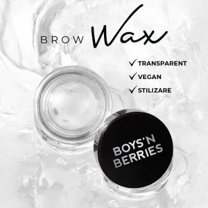 Ceara pentru Sprancene Boys`n Berries Shape & Fix Clear Brow Styler