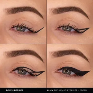 Contur Ochi Boys`n Berries Flick Pro Liquid Eyeliner Ebony