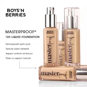 Fond de Ten Boys`n Berries MASTERPROOF 12h Liquid Foundation