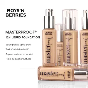 Fond de Ten Boys`n Berries MASTERPROOF 12h Liquid Foundation