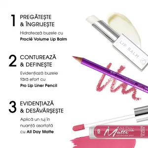 Creion Buze Boys`n Berries Pro Lip Liner Pencil