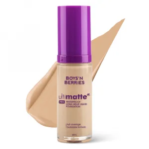 Fond de Ten Boys`n Berries Ultimatte 4K PRO Liquid Foundation Beige