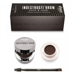 Indestructi`Brow Lock & Load Eyebrow Pomade & Powder Duo Charcoal