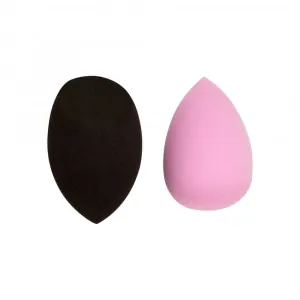 Buretei pentru Machiaj Cala Dynamic Duo Blending Sponge Set Black / Pink
