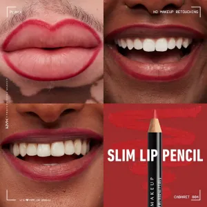 Creion buze NYX Professional Makeup Slim Lip Pencil Cabaret